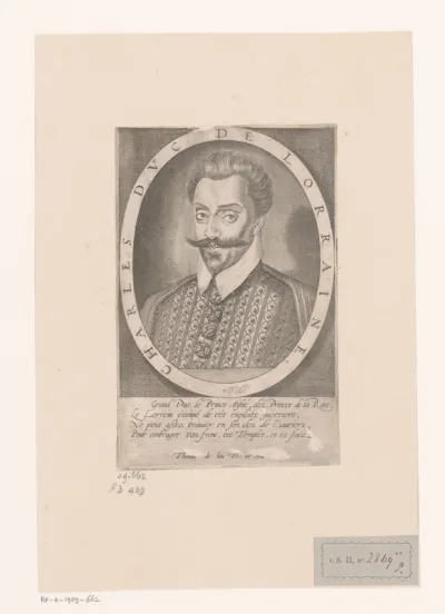 Portret van Karel III, hertog van Lotharingen