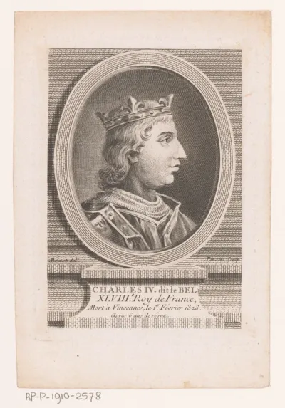 Portret van Karel IV
