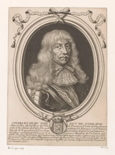 Portret van Karel IV, hertog van Lotharingen