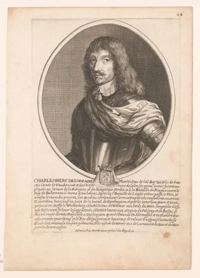 Portret van Karel IV, hertog van Lotharingen