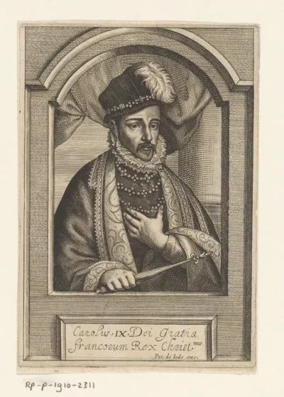 Portret van Karel IX van Frankrijk