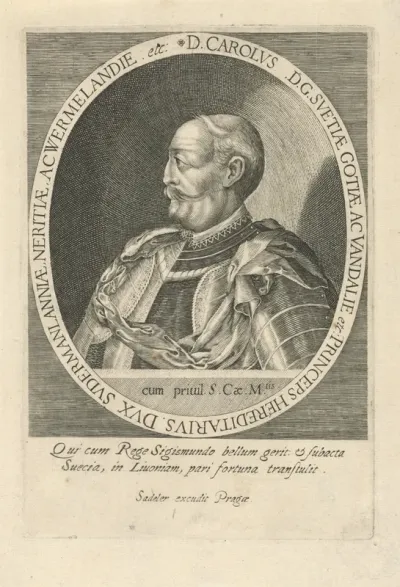 Portret van Karel IX van Zweden als hertog van Södermanland