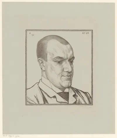 Portret van Karel Joan Lodewijk Alberdingk Thijm