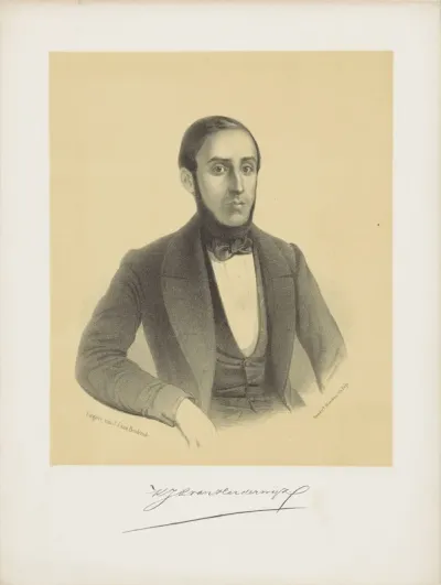 Portret van Karel Johan Reinier van Harderwijk