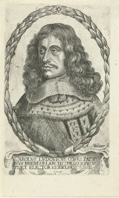 Portret van Karel Lodewijk, keurvorst van de Palts