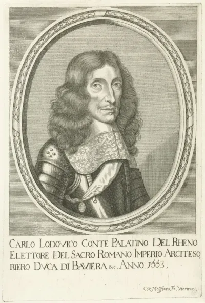 Portret van Karel Lodewijk, keurvorst van de Palts