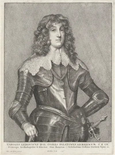 Portret van Karel Lodewijk, keurvorst van de Palts