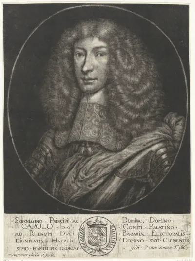 Portret van Karel Lodewijk van de Palts