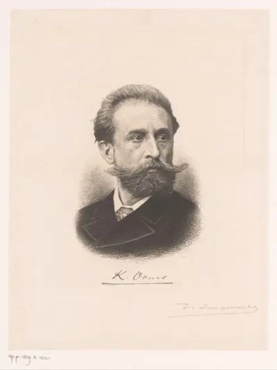 Portret van Karel Ooms