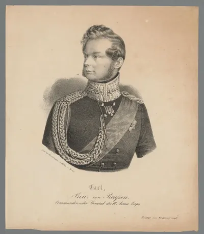 Portret van Karel, prins van Pruisen