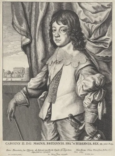 Portret van Karel Stuart, prins van Wales