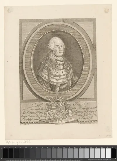 Portret van Karel Theodoor van Beieren