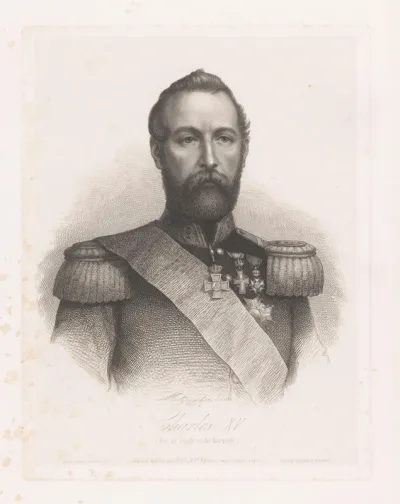 Portret van Karel V van Zweden