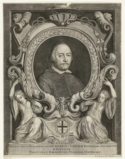 Portret van Karel van den Bosch, bisschop van Brugge