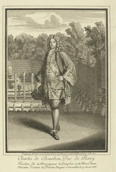 Portret van Karel van Frankrijk, hertog van Berry