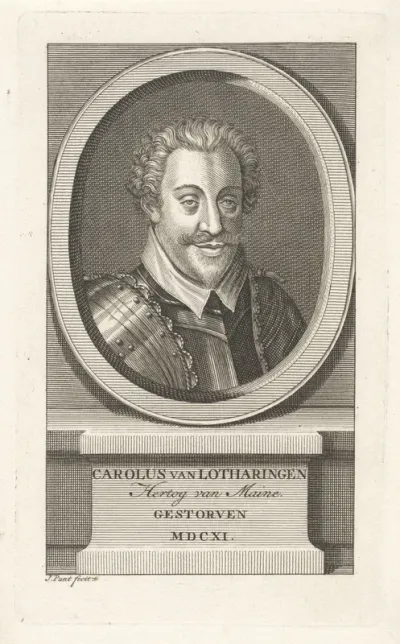 Portret van Karel van Lotharingen, hertog van Maine