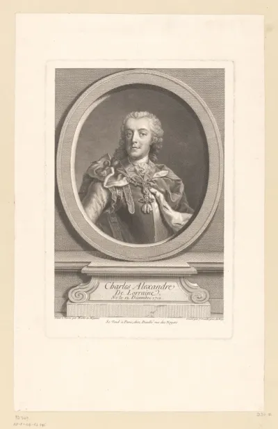Portret van Karel van Lotharingen