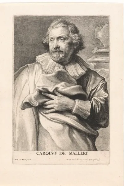 Portret van Karel van Mallery