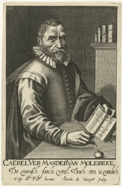 Portret van Karel van Mander