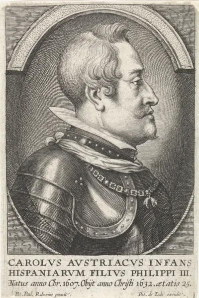 Portret van Karel van Oostenrijk