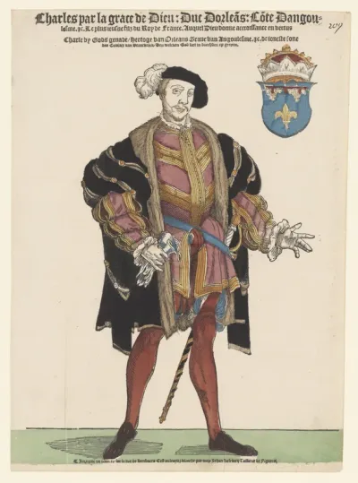 Portret van Karel van Orléans
