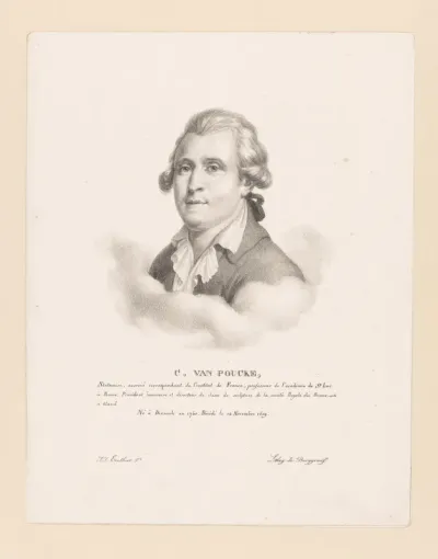 Portret van Karel van Poucke