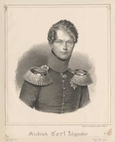 Portret van Karel van Pruisen