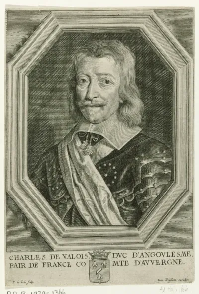 Portret van Karel van Valois, hertog van Angoulême