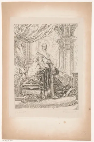 Portret van Karel X van Frankrijk