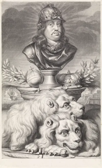 Portret van Karel XI, koning van Zweden