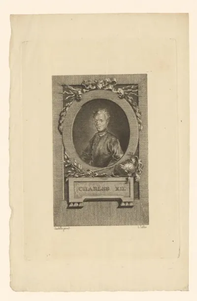 Portret van Karel XII van Zweden