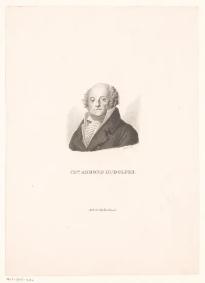Portret van Karl Asmund Rudolphi