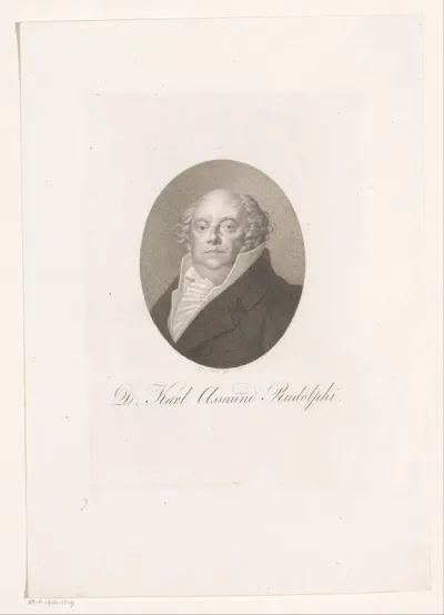 Portret van Karl Asmund Rudolphi