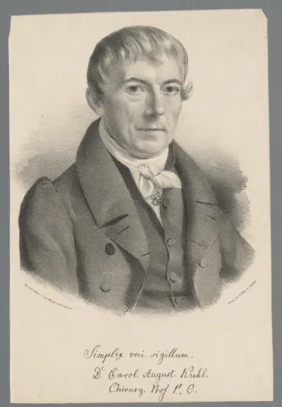 Portret van Karl August Kühl