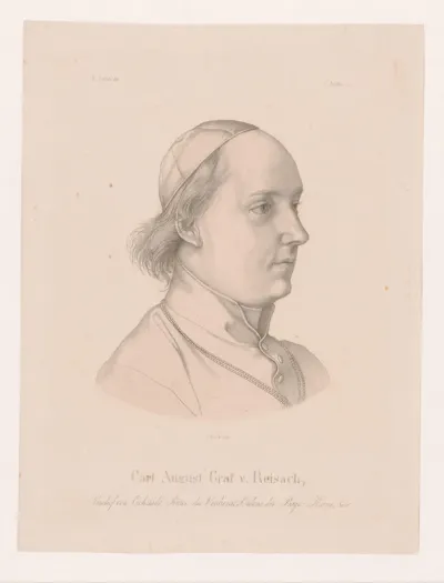 Portret van Karl August von Reisach