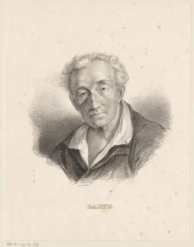 Portret van Karl Barth