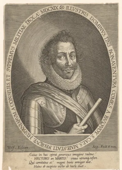 Portret van Karl Bonaventura von Buquoy