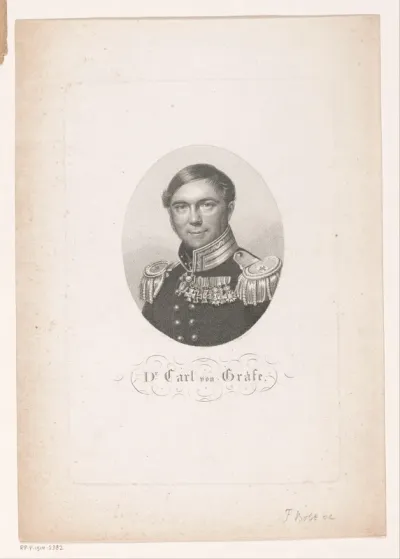 Portret van Karl Ferdinand von Gräfe