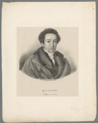 Portret van Karl Friedrich Heinrich Marx