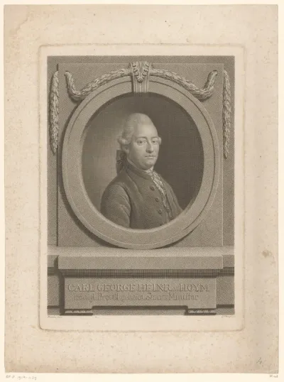 Portret van Karl Georg Heinrich von Hoym