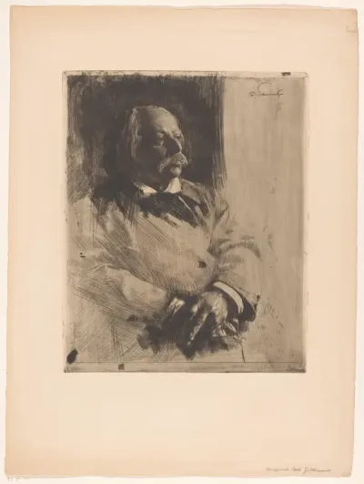 Portret van Karl Goldmark