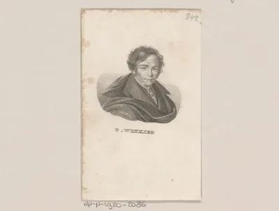 Portret van Karl Gottfried Theodor Winkler