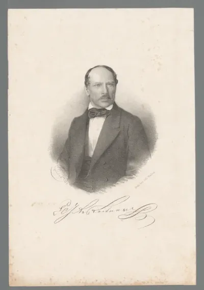 Portret van Karl Gottfried von Leitner