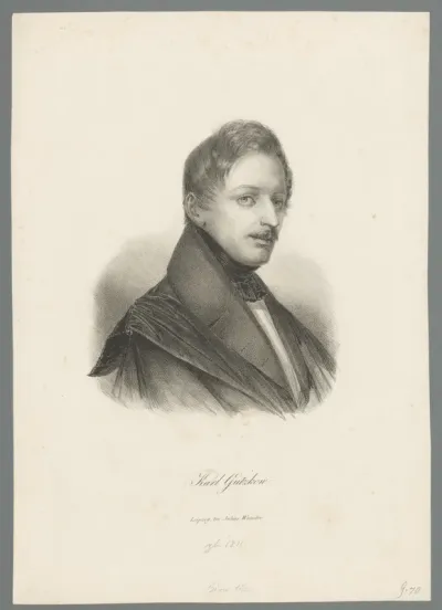 Portret van Karl Gutzkow