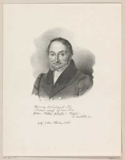 Portret van Karl Heinrich Gottfried Witte