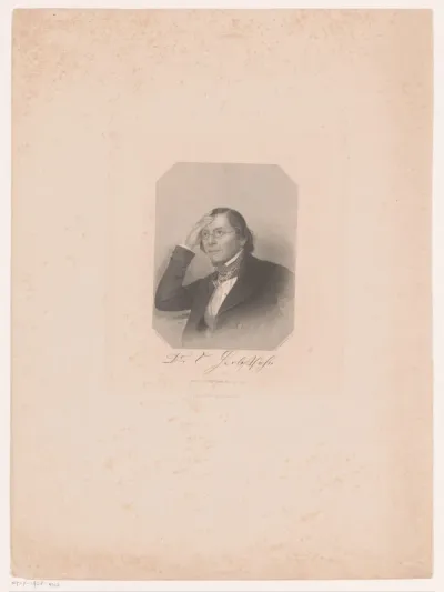 Portret van Karl Herloßsohn