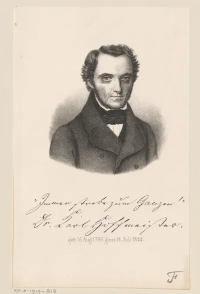Portret van Karl Hoffmeister