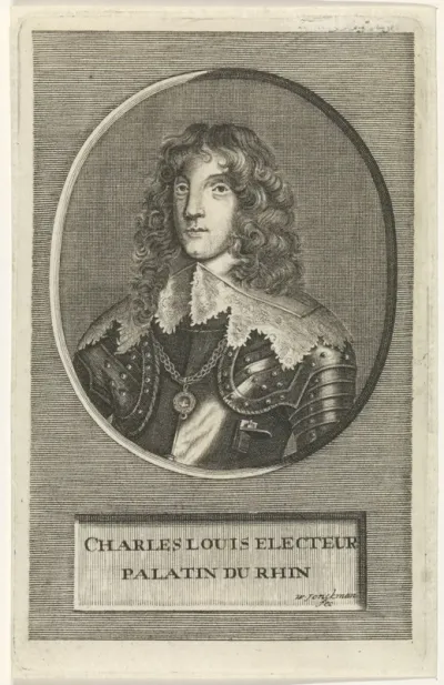 Portret van Karl I Ludwig, keurvorst von der Palts