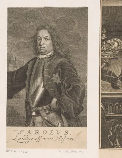 Portret van Karl I von Hessen-Kassel