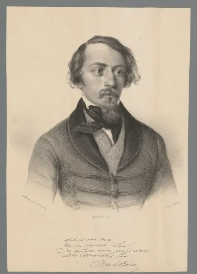 Portret van Karl Isidor Beck